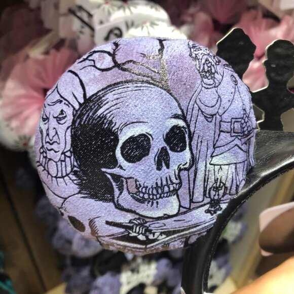 Disney Parks Haunted Mansion Singing Busts Mickey Ears Headband - Picture 8 of 11